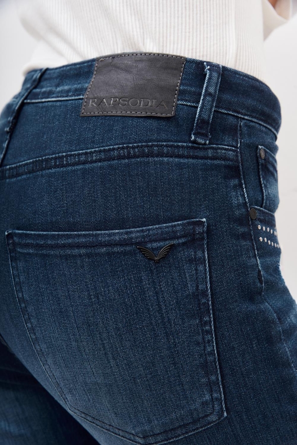 jean slim blue metal