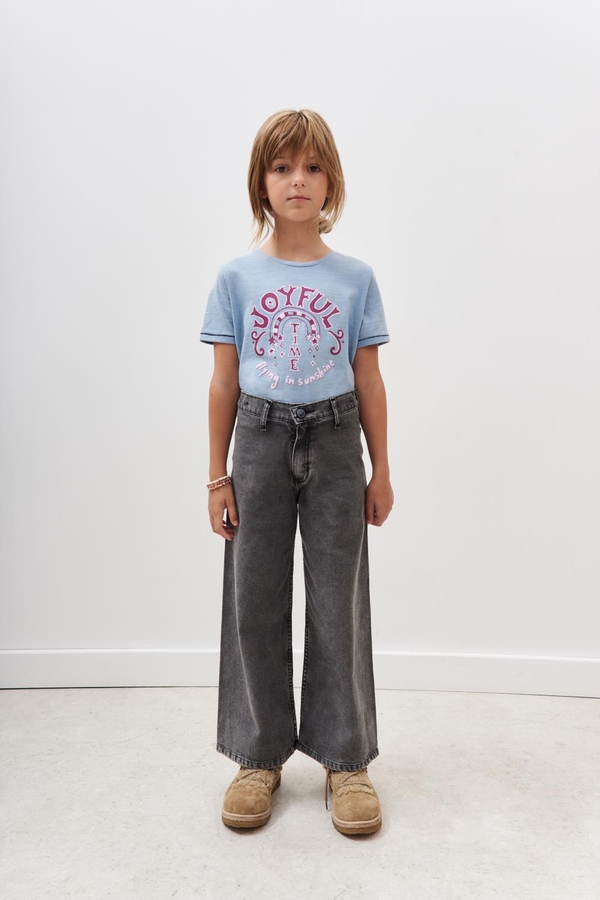 jean wide gray girls