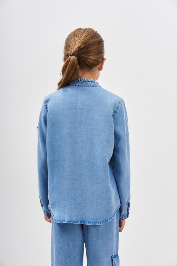 camisa frills girls