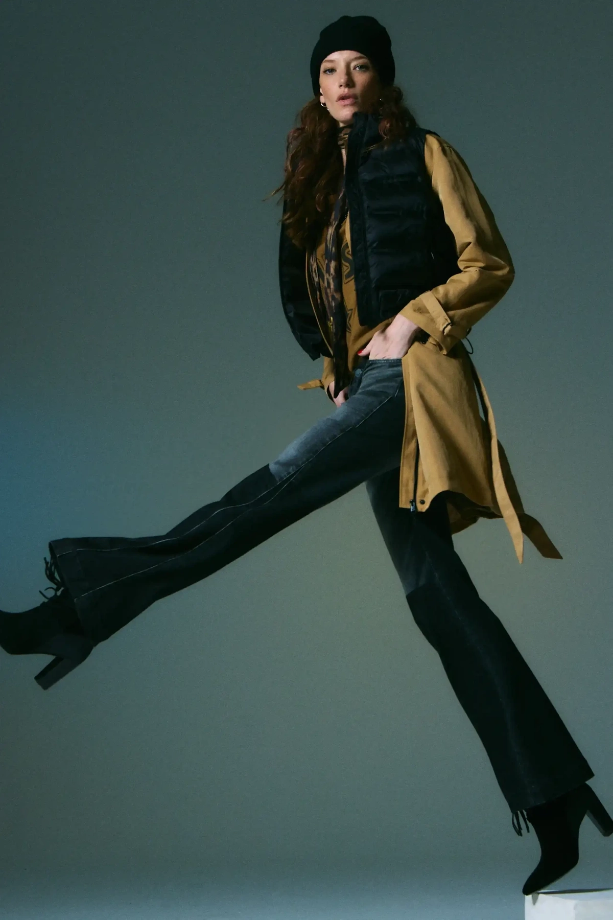 jean boho black