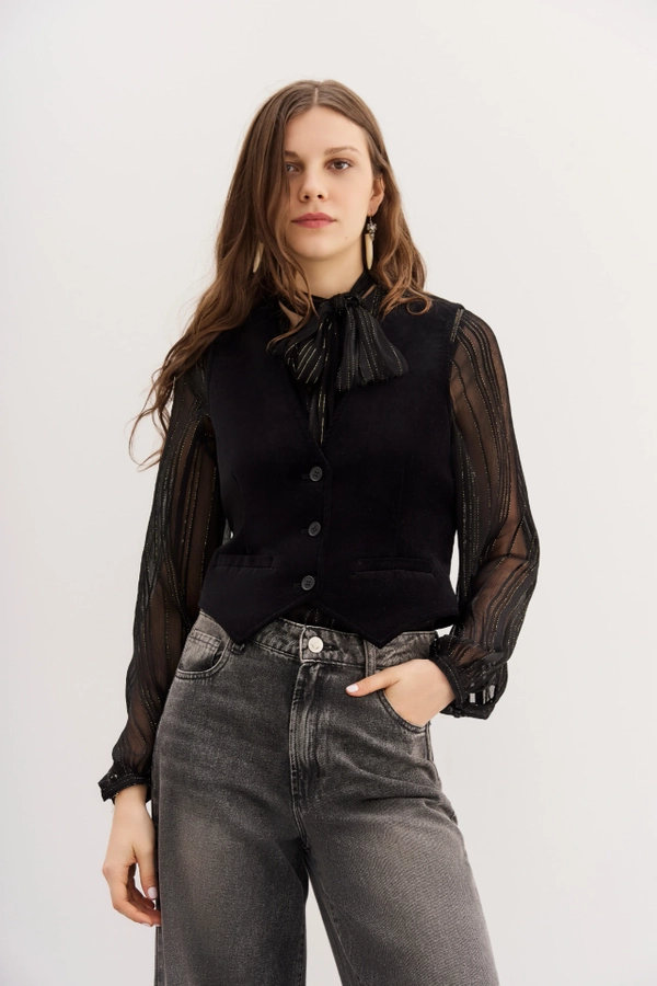 chaleco taylor velvet