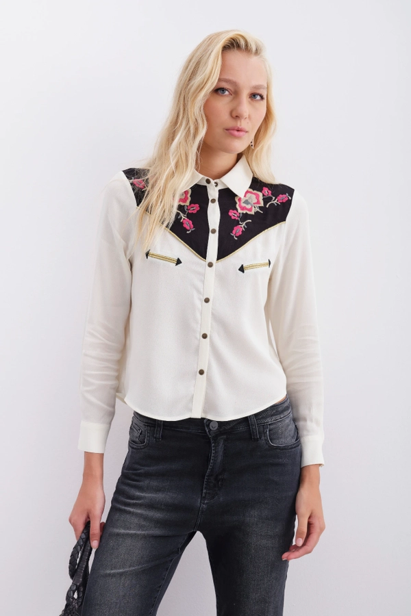camisa tex vaquera