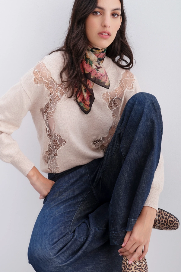 sweater lace new