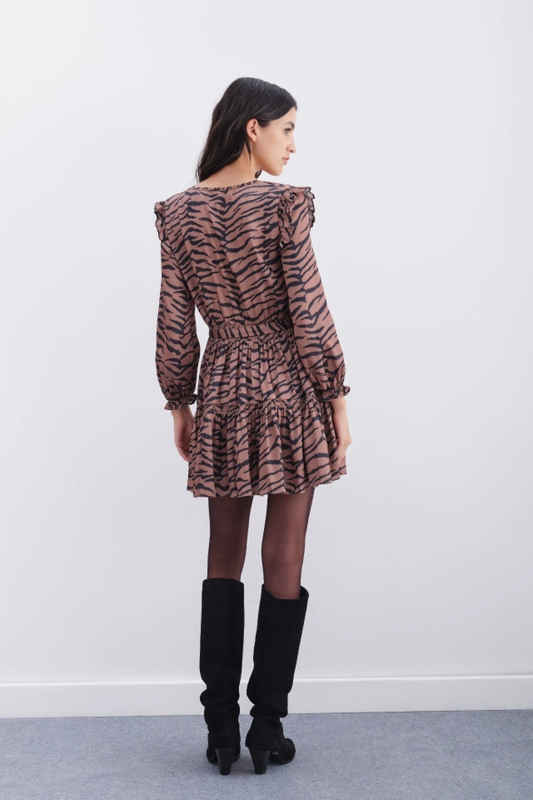 vestido amelie cebra