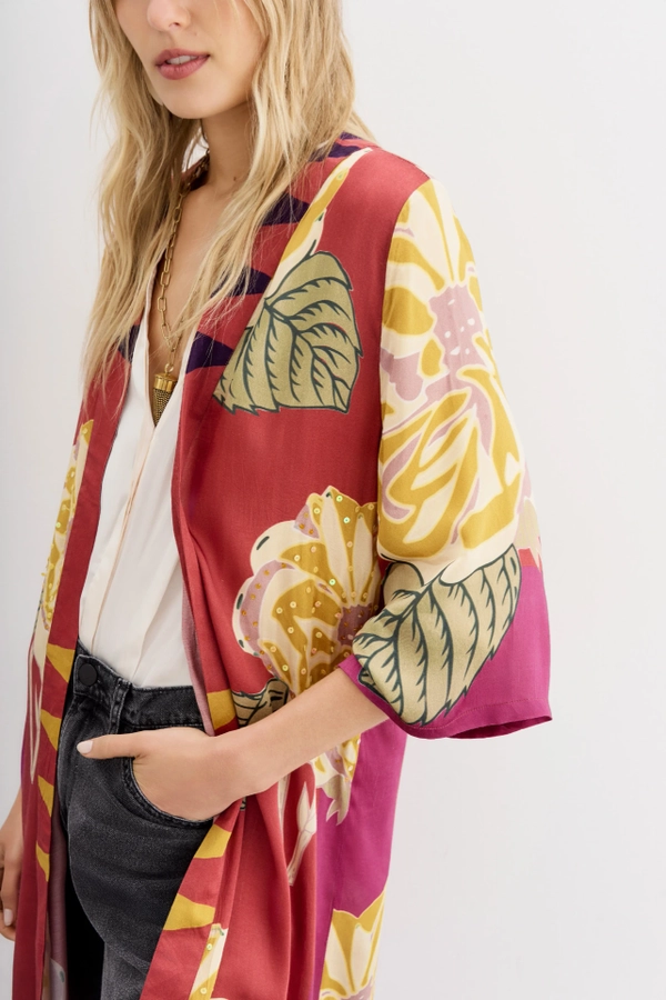 kimono camelia