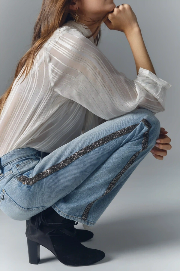 jean joe blue studs