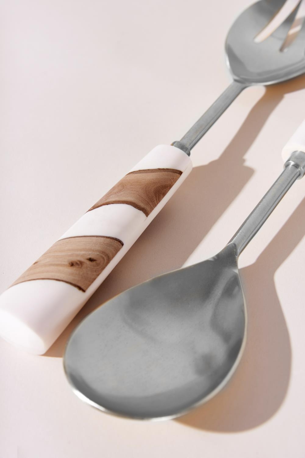 Cubierto Set 2 Salad Wood