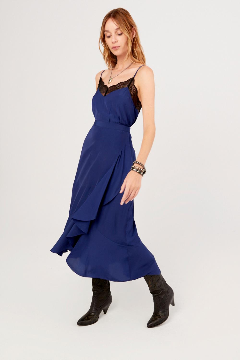 Falda Long Plain