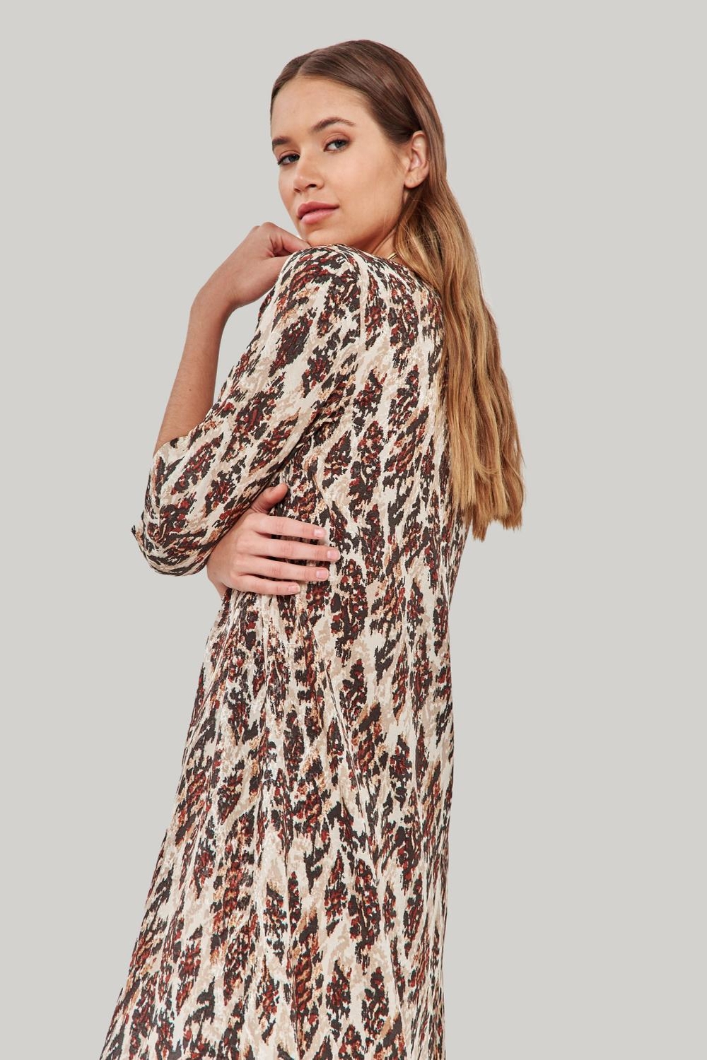 Vestido Olien Feather