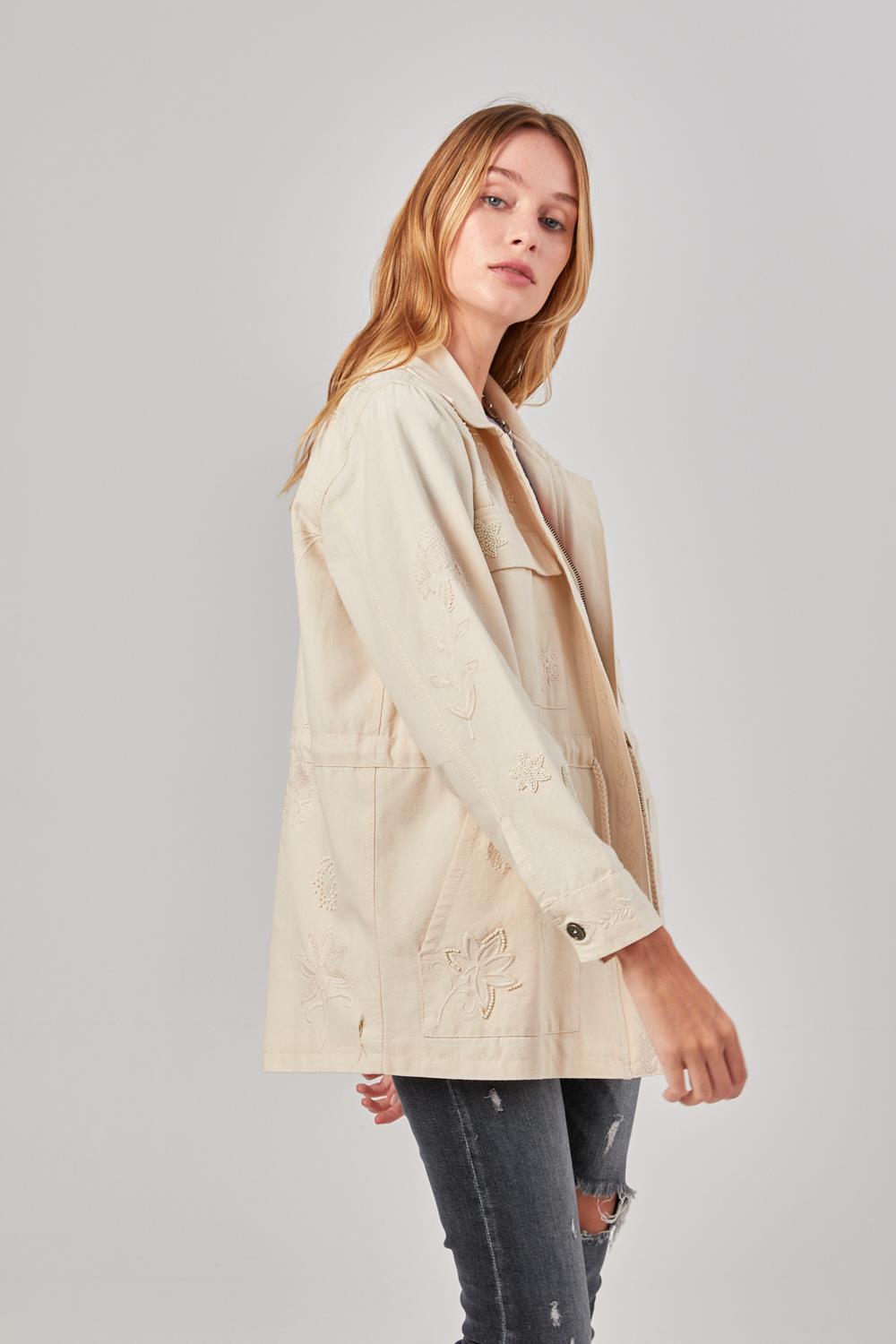 Campera Army Ivory