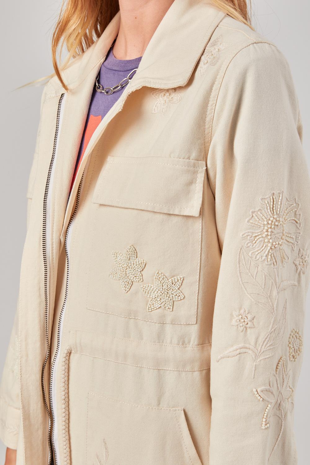 Campera Army Ivory