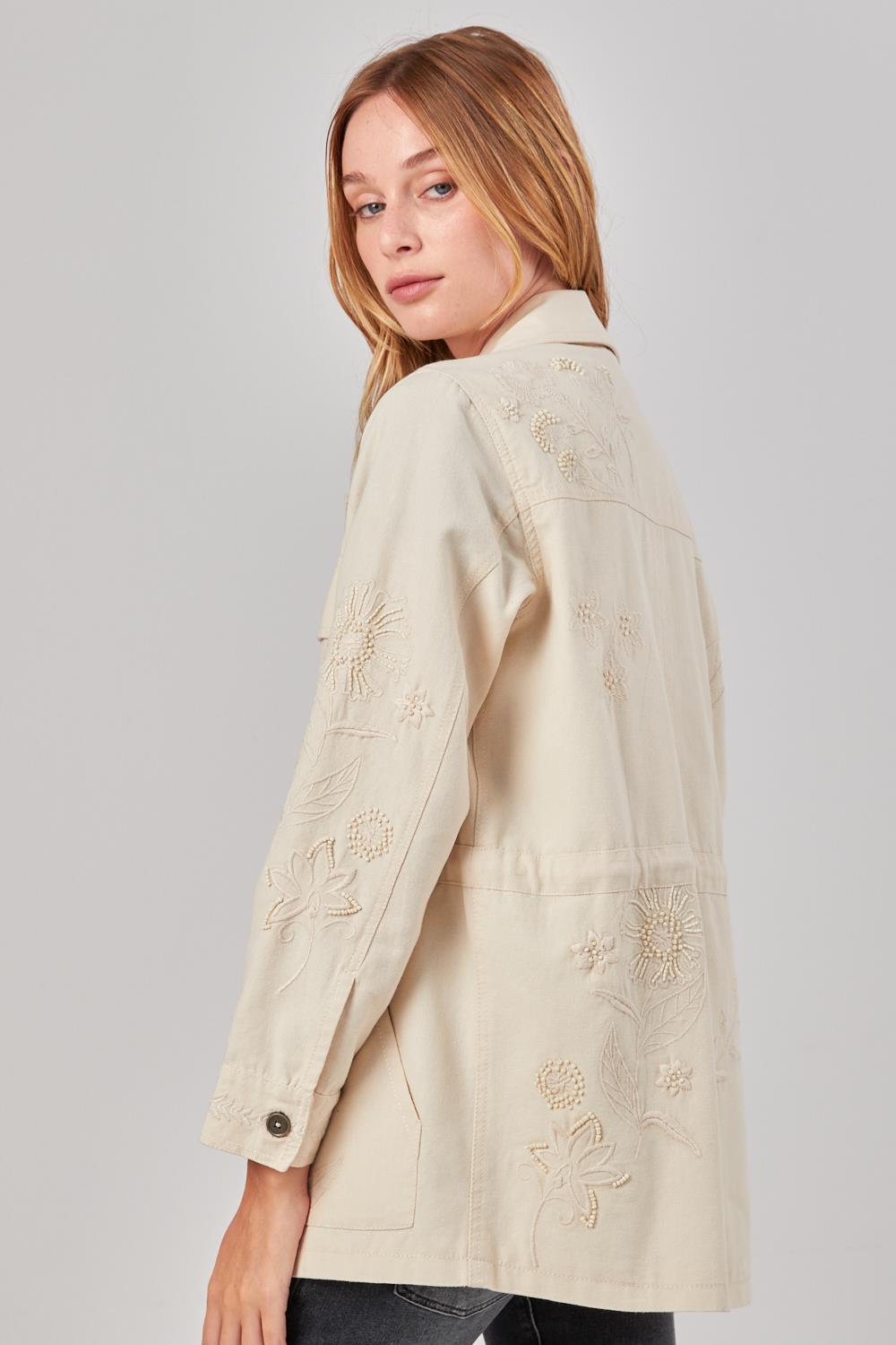 Campera Army Ivory
