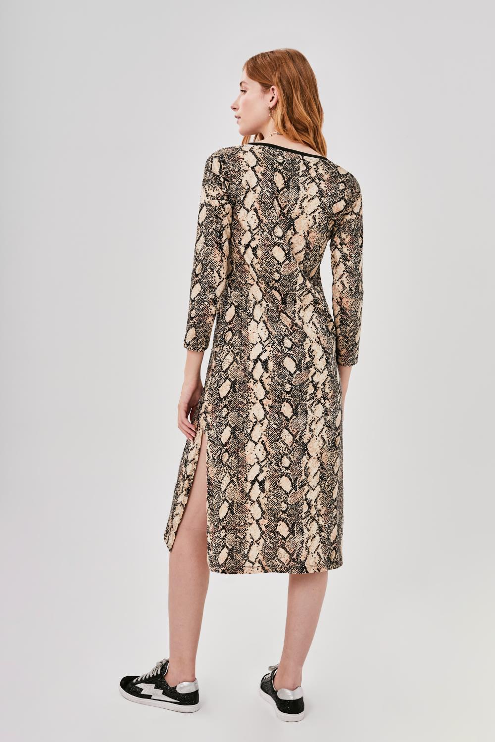 Vestido Ema Snake