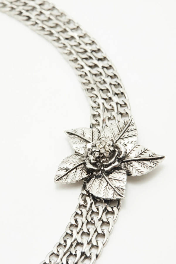 choker loli flower